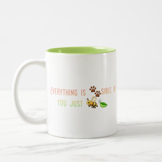 Everything is pewssible mug (Left)