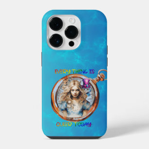 Everything is Queer Today - Alice in Wonderland iPhone 14 Pro Case