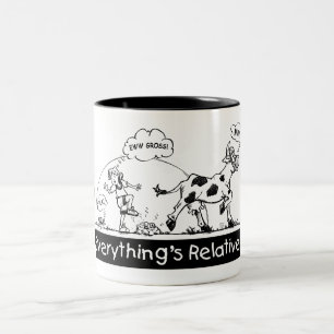 Everything is Relative Two-Tone Coffee Mug
