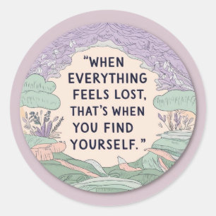 Everything Lost Stickers