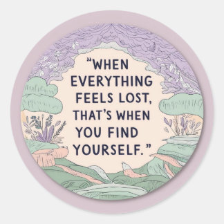 Everything Lost Stickers