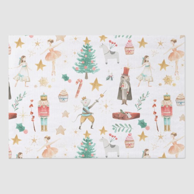 Everything Nutcracker Christmas Tissue Paper (Front)