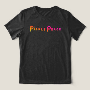 everything pickle black Tri-Blend shirt