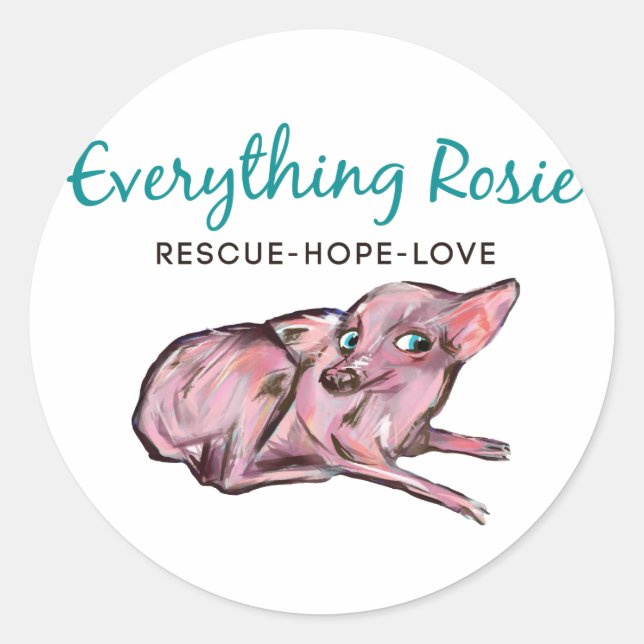 Everything Rosie Stickers (Front)