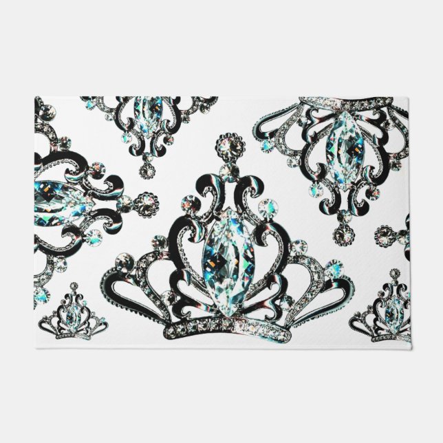 “Everything Tiara” Doormat (Front)