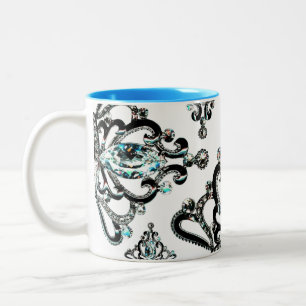 "Everything Tiara" Two-Tone COFFEE MUG