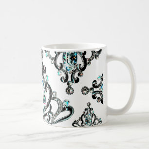 "Everything Tiara" Two-Tone COFFEE MUG