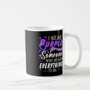Everything To Me Epilepsy Day Purple Ribbon Epilep Coffee Mug