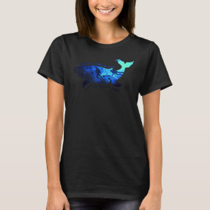 Everything Whale Be Okay Scuba Diving Lover Instru T-Shirt