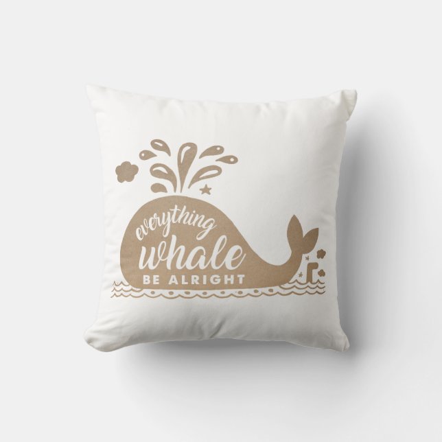 Everything will be alright cushion (Front)