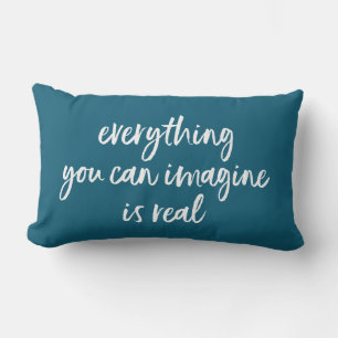 Everything You Can Imagine is Real. Lumbar Cushion