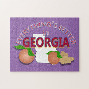 Everything's Better in Georgia Puzzle