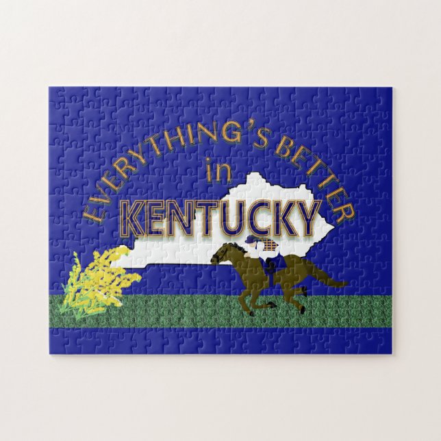 Everything's Better in Kentucky Puzzle (Horizontal)