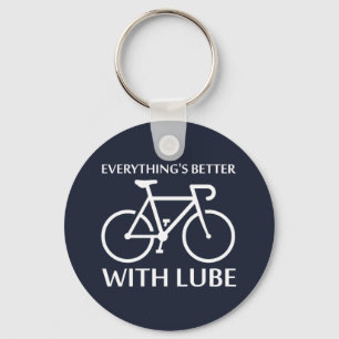 Everything's Better With Lube Key Ring