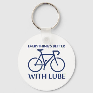 Everything's Better With Lube Key Ring