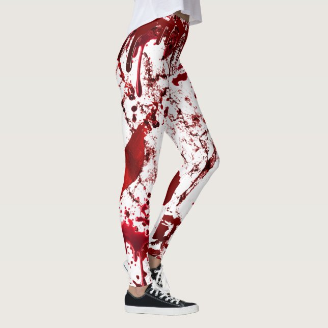 Everything's Fine | Horror Bloody Gore Splatter Leggings (Right)