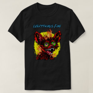 Everything's Fine Sarcastic Funny Chihuahua Dog T-Shirt