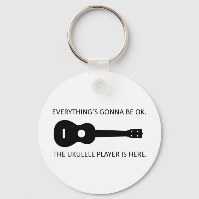 Everything's Gonna Be OK! Key Ring (Front)