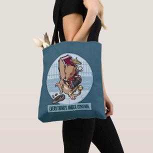 Everything's Under Control Bandicoot One Man Band Tote Bag