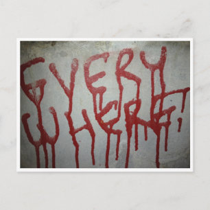 everywhere postcard