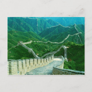 Everywhereness Great Wall Of China Postcard