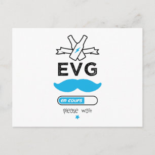 EVG en cours veuillez patienter Postcard