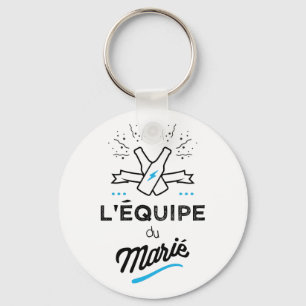 EVG the groom's team Key Ring