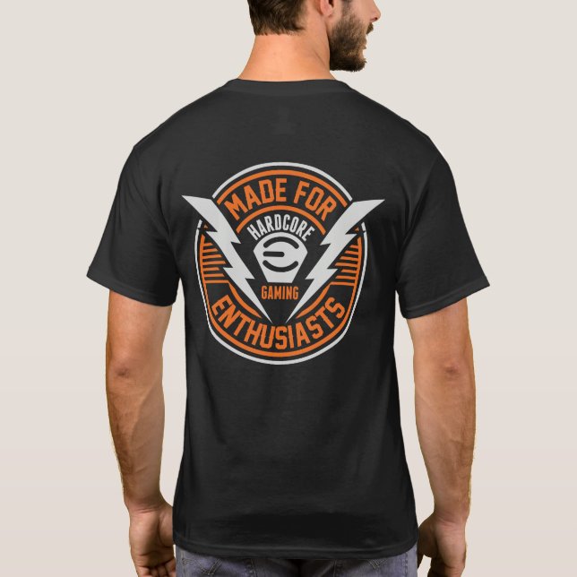 EVGA Made for Hardcore Gaming Enthusiasts T-shirt (Back)