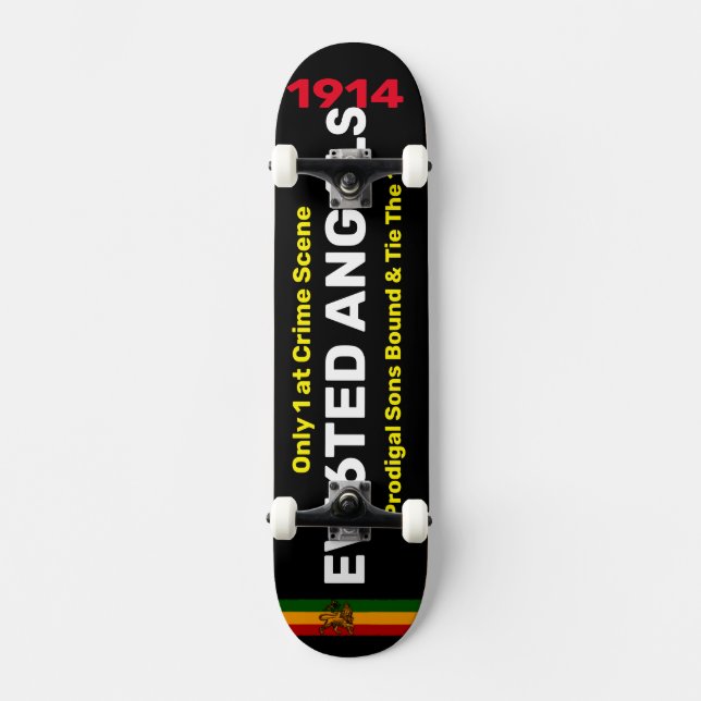 EVICTED ANGELS Skateboard (Front)