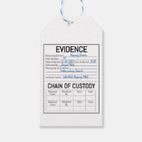 Evidence chain of custody crime game role play  fa
