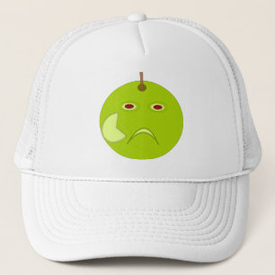 Evil Apple with Scar Halloween Hat