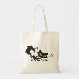 Evil Black Cat Trick or Treat Halloween Bags
