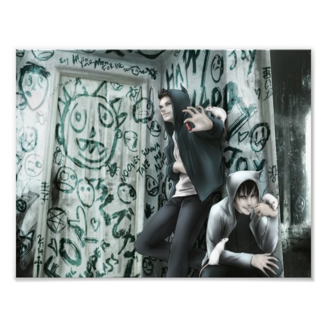 EVIL BOYS PHOTO PRINT (Front)