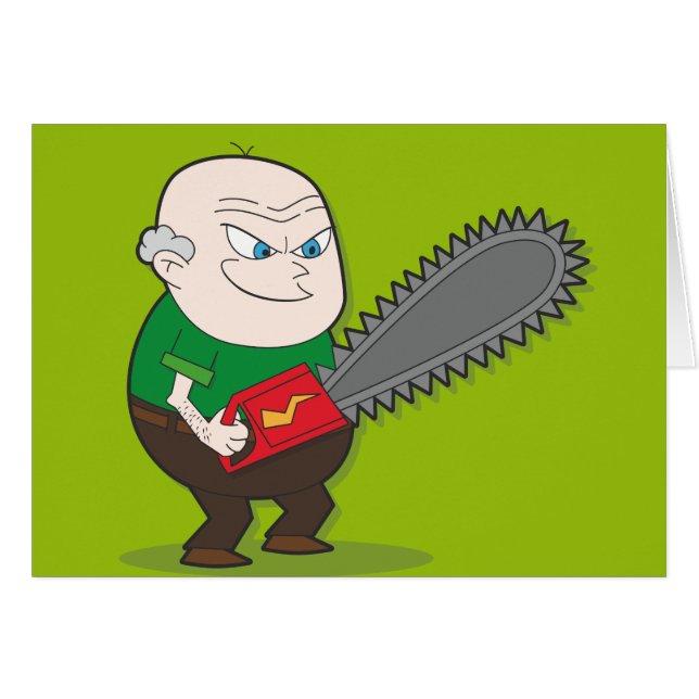 Evil Chainsaw man (Front Horizontal)