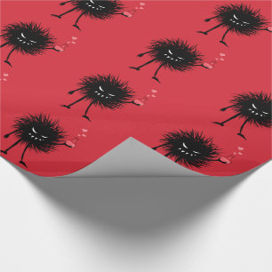 Evil Chemistry Character Love Potion Wrapping Paper