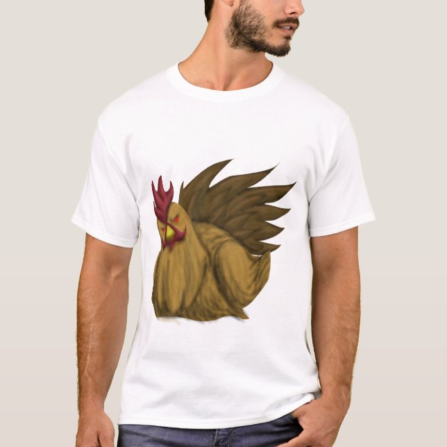 Evil Chicken T-Shirt (Plain) (Front)