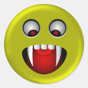 Evil Classic Round Sticker