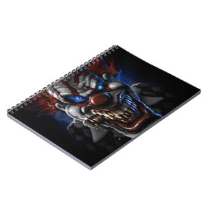 Evil Clown And Cigar Notebook