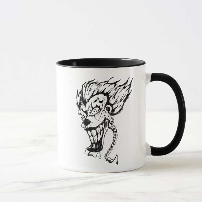 Evil clown coffee Combo Mug (Right)