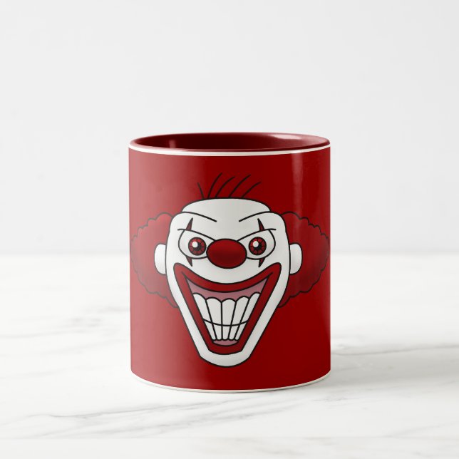 Evil Clown Coffee Mug (Center)