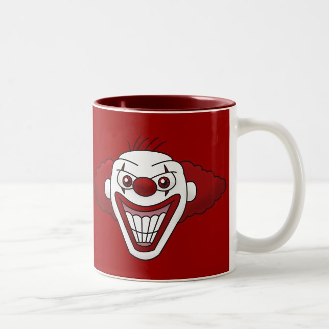 Evil Clown Coffee Mug (Right)