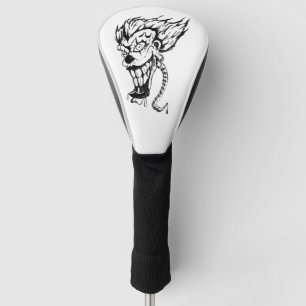 Evil clown Golf Head Cover
