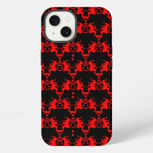 Evil Clown Interlocking Pattern iPhone 13 Case