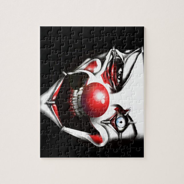 Evil Clown Jigsaw Puzzle (Vertical)
