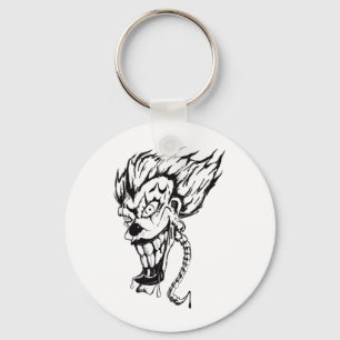 Evil clown Key chain