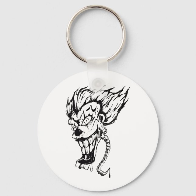 Evil clown Key chain (Front)