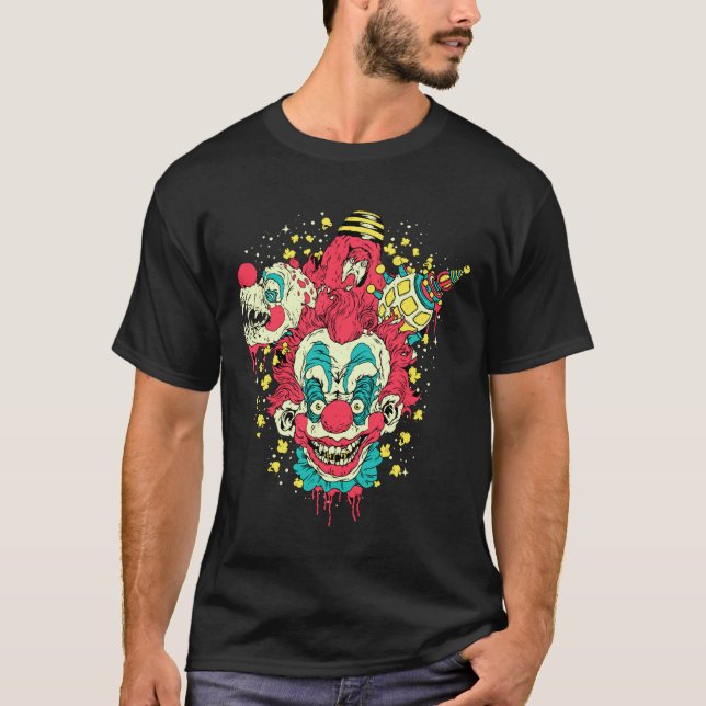 Evil Clown T-Shirt (Front)