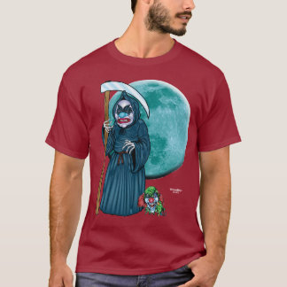 Evil Clown T Shirt - Grim Reaper