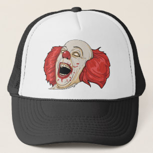 Evil Clown T Shirt Trucker Hat