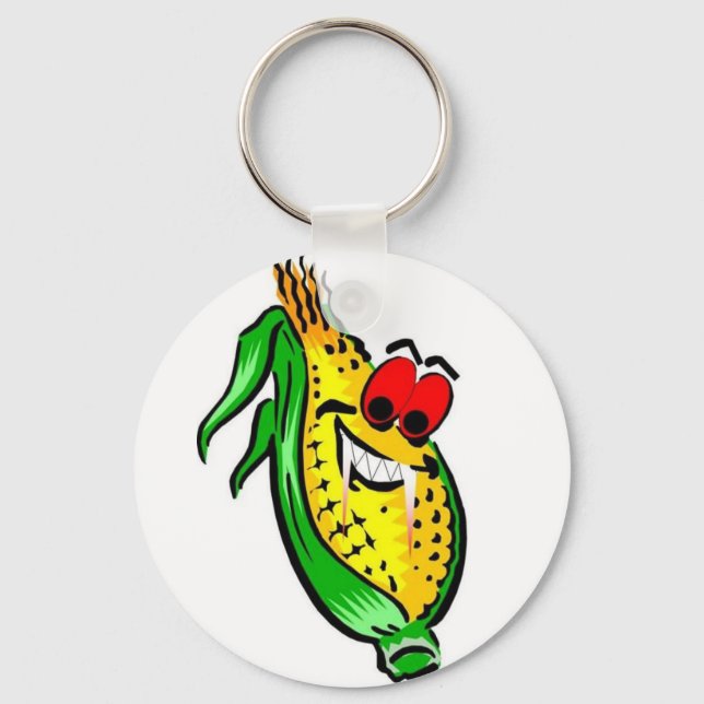 Evil Corn Keychain (Front)